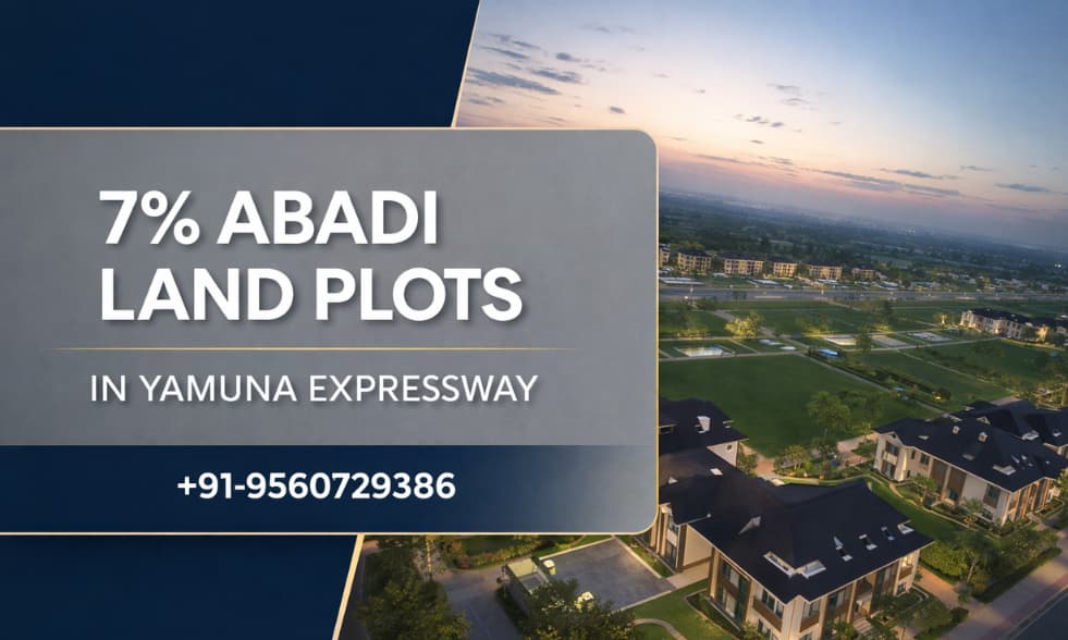 7% Abadi Land Plots in Yamuna Expressway – Registry-Approved Residential Land